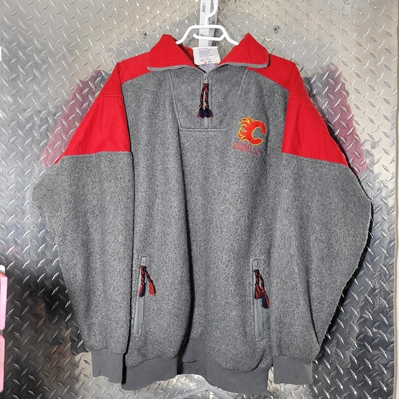 Vintage Flames coach's sweater - Picture 6 of 9